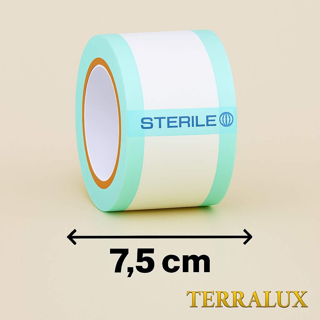 7-5cm رول بستهبندی استریل پلاسما عرض 7.5cm- طول 200 - Image 1